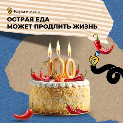 Острая еда может продлить жизнь