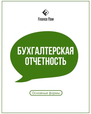 Бухгалтерская отчетность включает следующие основные формы