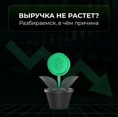 Не растет выручка, разбираемся в чем причина?