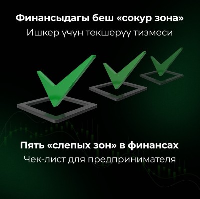Пять слепых зон в финансах: чек лист предпринимателя