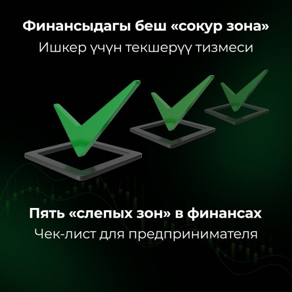Пять слепых зон в финансах: чек лист предпринимателя