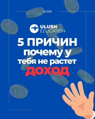 5 причин почему у тебя не растет доход
