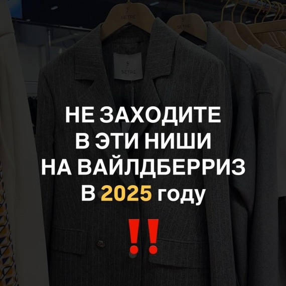 Не заходите в эти ниши на WB в 2025 году!