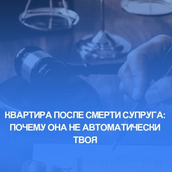 Квартира после смерти супруга: почему она НЕ автоматически твоя