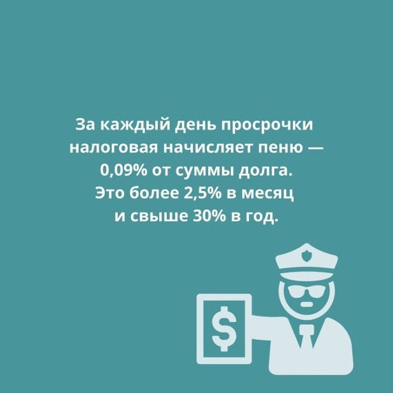 Что будет, если не платить налоги вовремя?