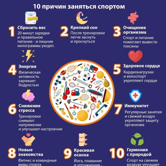 10 причин заняться спортом