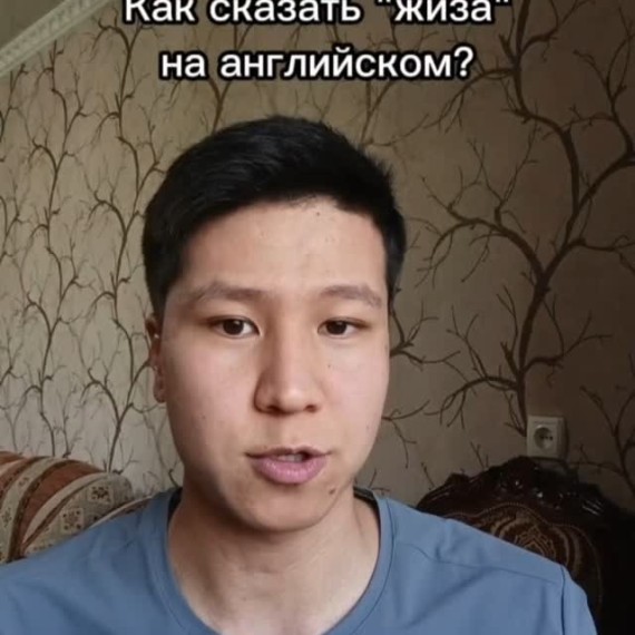 Как сказать "жиза" на английском?