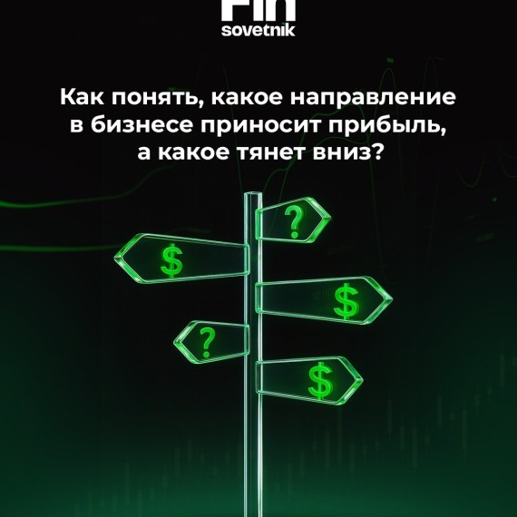Как понять, какое направление в бизнесе приносит прибыль, а какое тянет вниз?