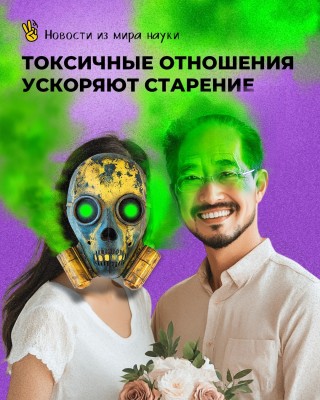 Токсичные отношения ускоряют старение