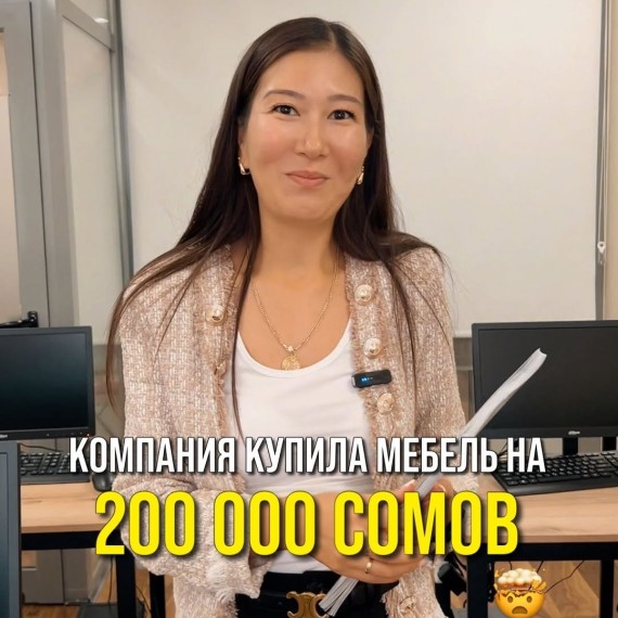 Мебель за 200 000 сомов — расход или основное средство? 