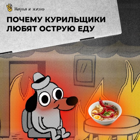 Почему курильщики любят острую еду?