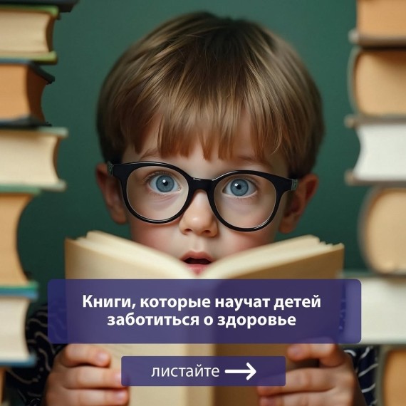 Книги, которые научат детей заботиться о здоровье