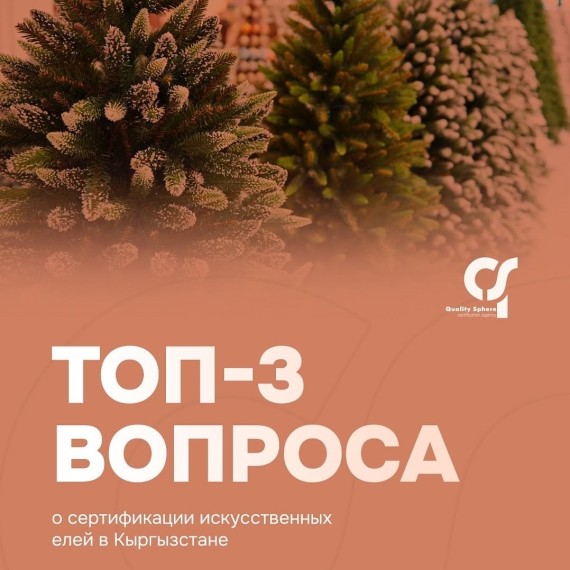 ТОП-3 вопросов по сертификации искусственных елей