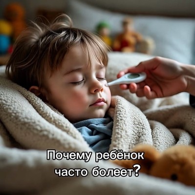 Почему ваш ребёнок часто болеет?