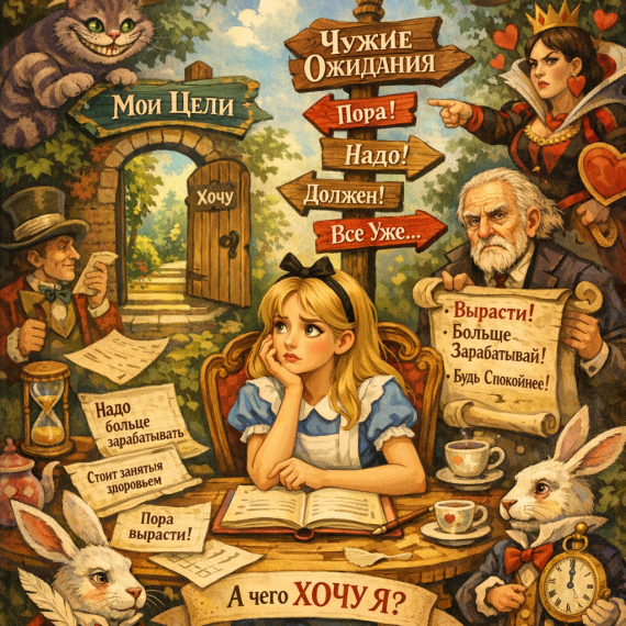 Цели vs ожидания: как мы каждый год планируем не свою жизнь