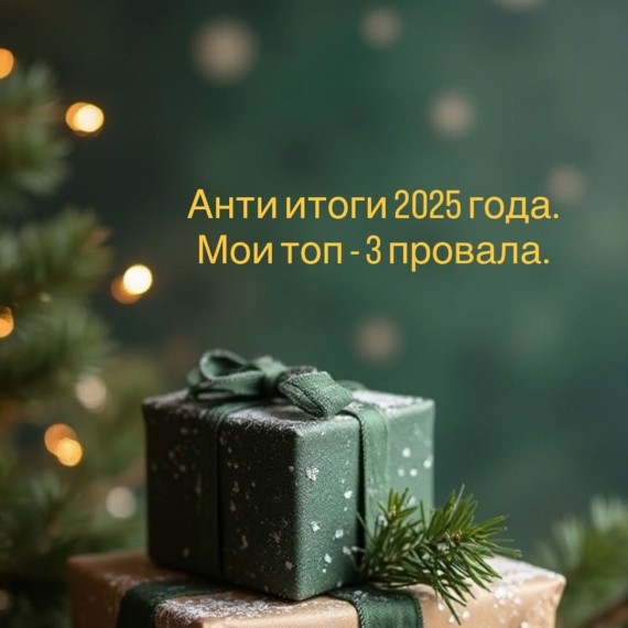 Мои итоги 2025 года. Топ-3  провала