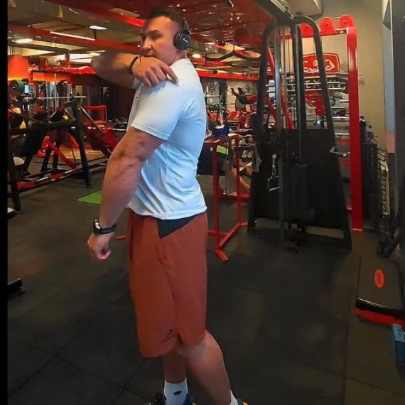 Упражнение для задней дельтовидной мышцы