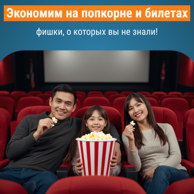 Как экономить при покупке билетов в кино и попкорне: советы, которые реально работают