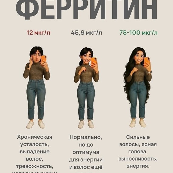 Показатели нормы витаминов и микроэлементов