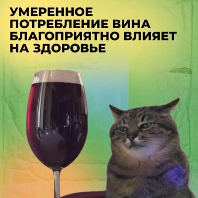 Умеренное потребление вина благоприятно влияет на здоровье