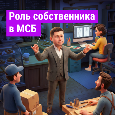 Роль собственника в малом и среднем бизнесе: центр системы, источник роста и главный риск