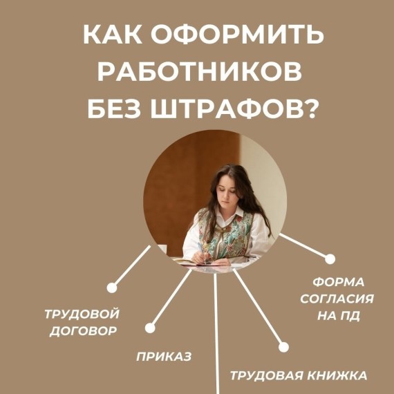 Основные шаги работодателя о приеме на работу 