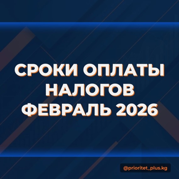Сроки оплаты налогов февраль 2026 год