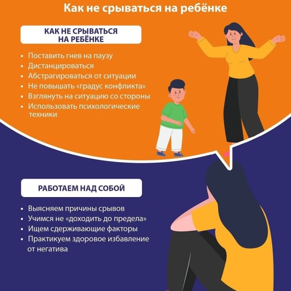 Как не срываться на ребёнке?