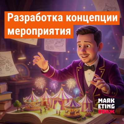 Разработка концепции мероприятия и генерация идей для бренда