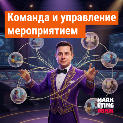 Команда и управление event‑мероприятием: роли, распределение задач и система контроля