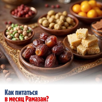 Как питаться в месяц Рамадан?