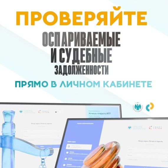 Проверяйте оспариваемые и и судебные задолженности прямо в личном кабинете