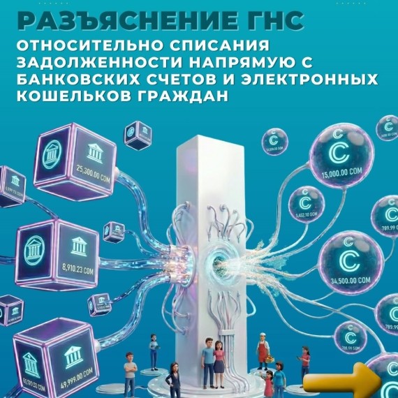 Разъяснение ГНС относительно списания задолженности напрямую с банковских счетов и электронных кошельков граждан