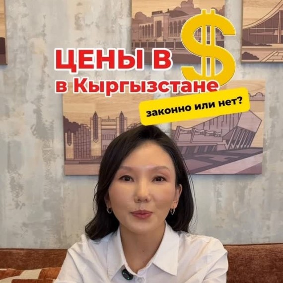 Цены в долларах в Кыргызстане — законно или нет?