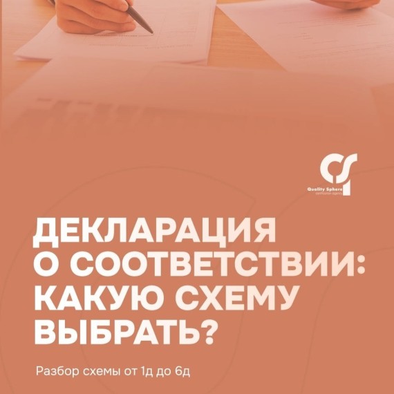 Декларация в соответствии: какую схему выбрать?