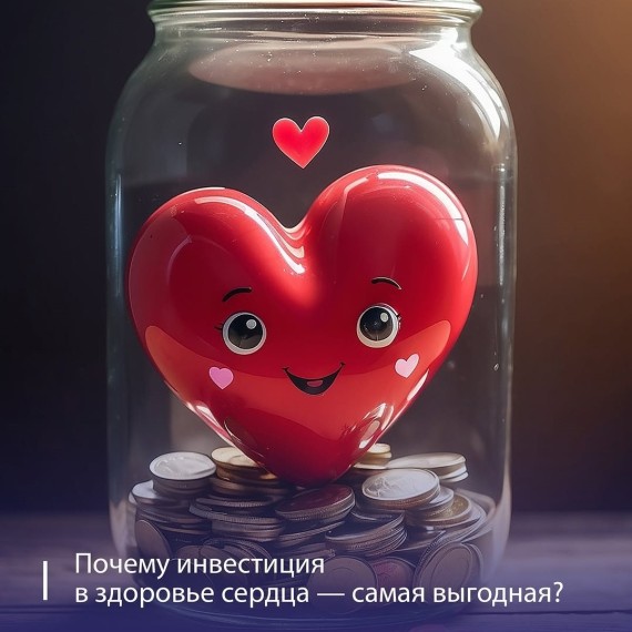 Почему инвестиция в здоровье сердца - самая выгодная?