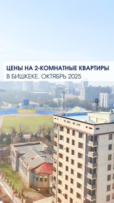 Цены на 2 комнатные квартиры на октябрь 2025
