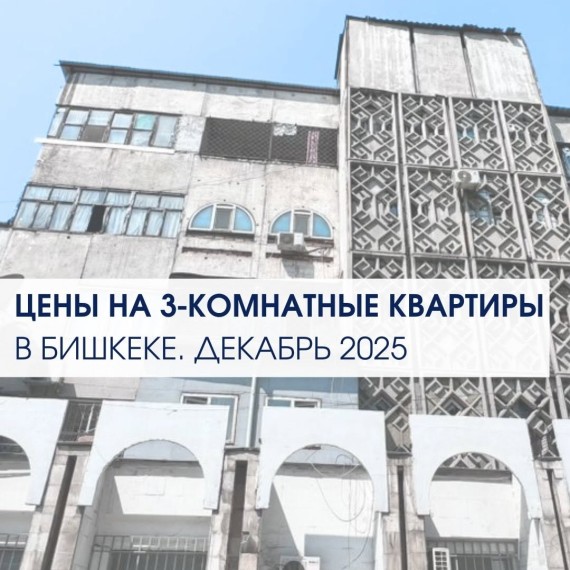 Цены на 3 комнатные квартиры на декабрь 2025