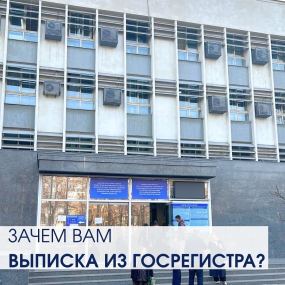 Зачем вам выписка из госрегистра?