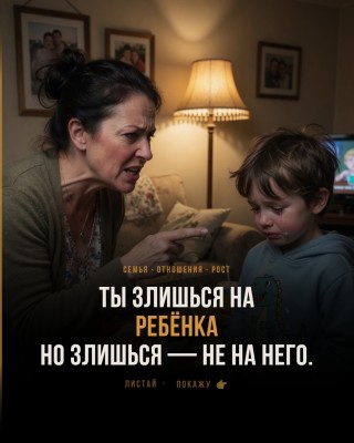 Ребенок не всегда причина срыва