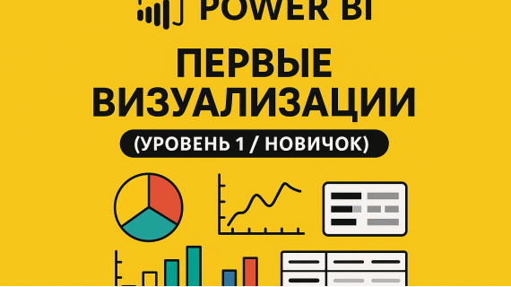 Power BI: Первые визуализации (Уровень 1 / Новичок)