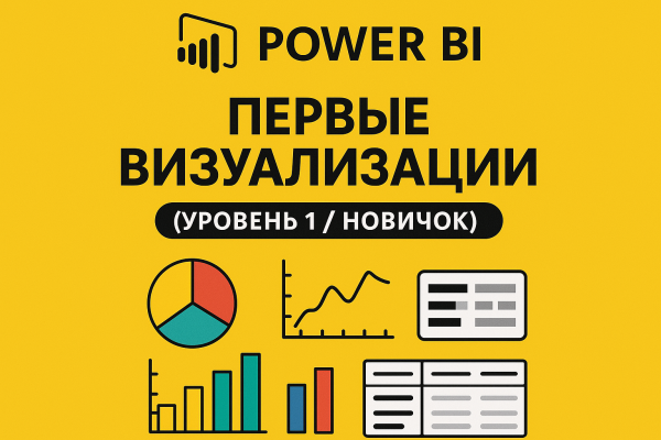 Power BI: Первые визуализации (Уровень 1 / Новичок)