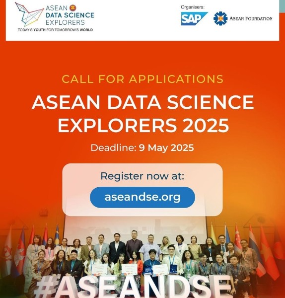 Приём заявок на участие в ASEAN Data Science Explorers 2025