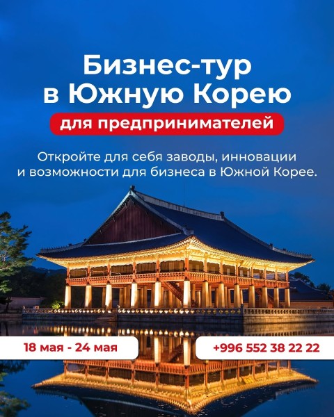 Бизнес-тур в Южную Корею 2025