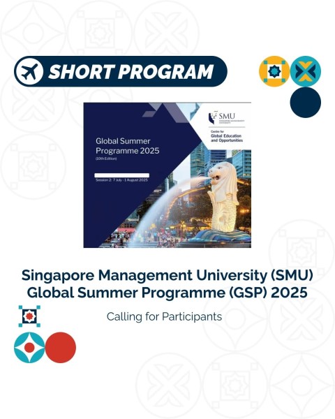 Учеба за рубежом в Сингапуре с SMU GSP 2025!