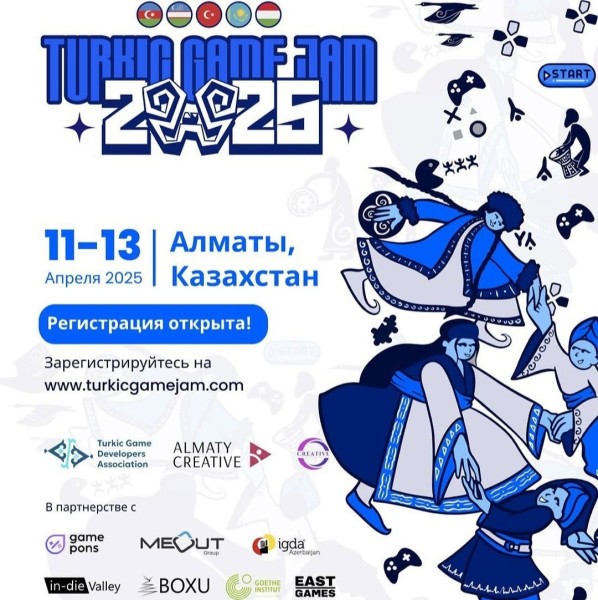 Turkic Game Jam в Алматы!