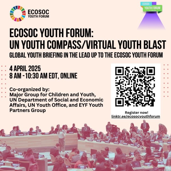 Молодежный форум ECOSOC: глобальный молодежный брифинг