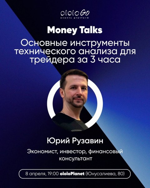 Ololo Money Talks: «Технический анализ за 3 часа: разбор ключевых инструментов для трейдера»