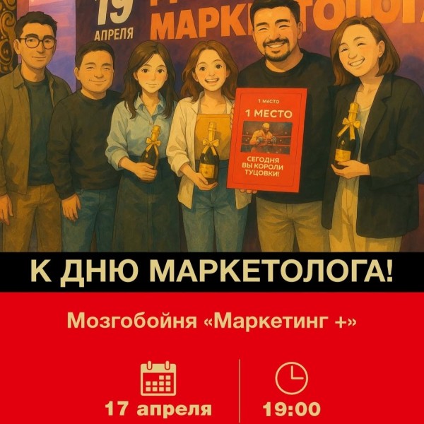 Квиз-игра Мозгобойня "Маркетинг+" в Ташкенте к Дню Маркетолога! 