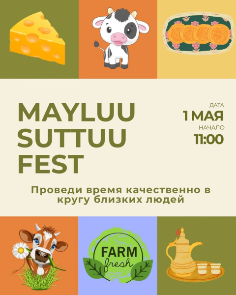 Фестиваля «Майлуу Суттуу Фест» в селе Белек